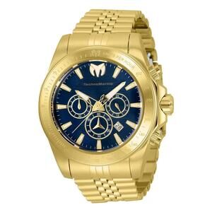 NWT TechnoMarine TM-220149 Manta | Chronograph | Silver | Men's Watch